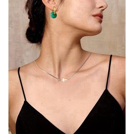 ZIVUYTAQ Paved Cross Rotated Crown Necklace, 18k Gold Plated Rotating Crown Diamond Cross Necklace Christian Faith Zircon Cross Blessing Necklace Jewelry Gift For Men Women, Copper, cross