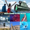 Monocular Telescope with Lights HD Monoculars 80x100 for Adults High