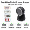 TEEMI 1D 2D Handsfree Presentation Barcode Scanner, One Megapixel High