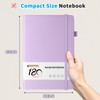 Smarpau Lined Notebook A5, Hardback Journal Notebook with 180 Pages