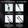 W3W 3 Pack 2in1 Mascara Set, 4D Silk Fiber Lash