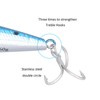Keenso Artificial Fishing Lure, Sinking Sea Bait 60 g Stainless