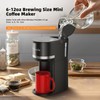 Horavie Mini Single Serve Coffee Maker for K Cup and