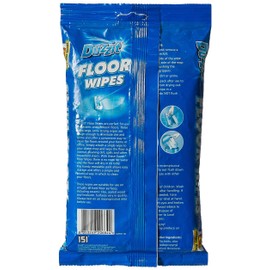 Duzzit Quick Cleaning Floor Wipes 24Pk, Resealable