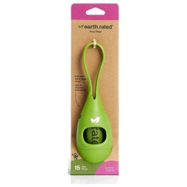 Earth Rated leash  Dispenser  with 15 Lavender scented bags  2 DISPENSERS