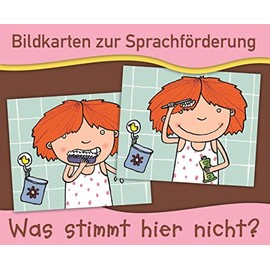 Was stimmt hier nicht? (Bildkarten zur Sprachförderung)