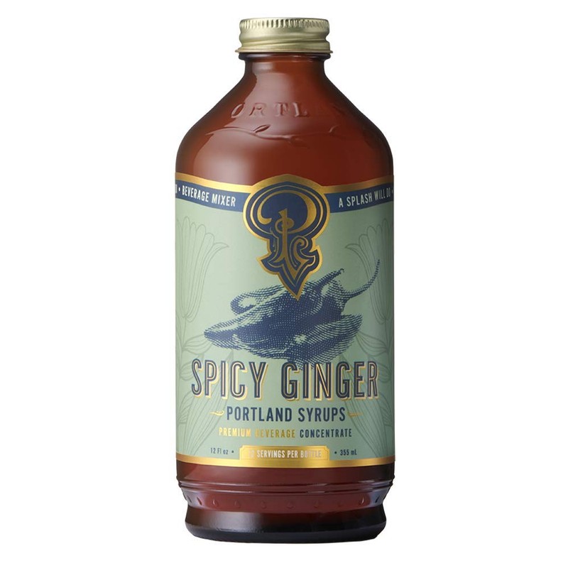 Portland Syrups Spicy Ginger Syrup (12 Fl Oz (Pack of