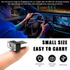 Gasedin 4 PCS USB LED Car Atmosphere Lights, Portable Mini