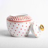 RockTrend Stripe Polka Dot Ceramic Coffee Serving Set Creamer and