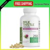 Bronson Milk Thistle 1000mg Silymarin Marianum & Dandelion Root Liver