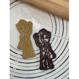 Premium Quality Baby Groot 5.5” Cookie Cutters & Molds Produced by 3D Kitchen Art