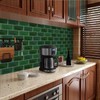 BSABSAQAA 10 Sheets Backsplash Tile Peel and Stick for Kitchen