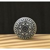 ARTISNO Hand Painted Mandala Ceramic Cabinet Drawer Pull/Use for Cupboard,