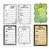 GLOBLELAND ATC Frames Silicone Clear Stamps Artist Trading Card Transparent