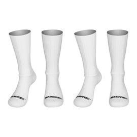 Darevie DVA061 Aero Socks, Aero Socks, Cycle Socks, Unisex, Antibacterial, Odor Resistant, Breathable, Sweat Absorbent, Quick Drying, Compression, Bicycle, Road Bike, Running, Climbing, Football