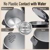 Mecity Electric Kettle Touch Screen Temperature Control Water Boiler, No