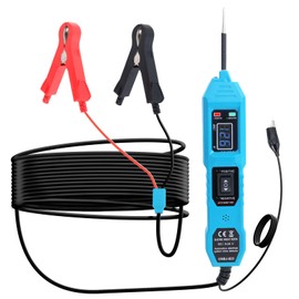 Lqito Lqito Multifunctional Car Circuit Tester Component Activation Electrical Tester 6-24V/3.5-36V AC/DC Car Power Tester Digital Display Short Circuit Finder for Continuity Testing