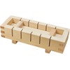 Yamako 792474 Hinoki Cypress Pressed Sushi Mold, Cuts 6 Pieces,