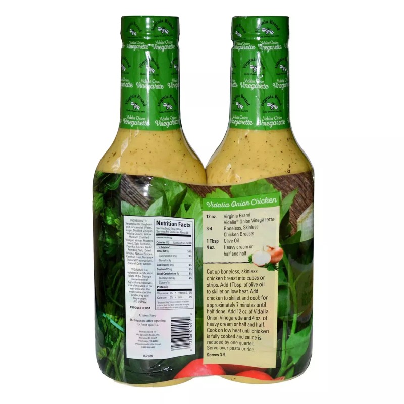 Virginia Brand Vidalia Onion Vinegarette 30 oz., 2 pk.