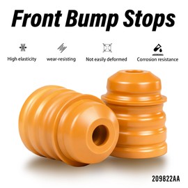 SMFVBTDWN7 Front Bump Stops, Suspension Strut Bumpers Compatible with Chevy 2007-2014 Silverado Tahoe Yukon Escalade, 2007-2013 Suburban Sierra Avalanche (Pack of 2)