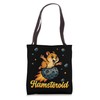 Cute Hamster Asteroid Pun Science Space Hamsteroid Tote Bag