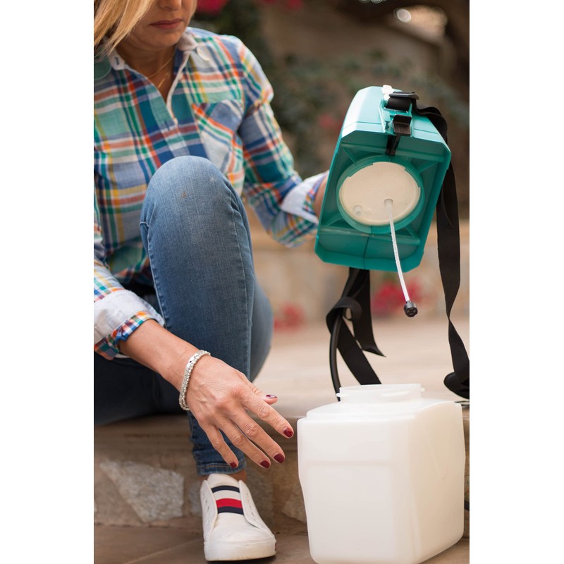 Battery-Operated Handheld Lawn and Garden Sprayer,Keeper Forest 5