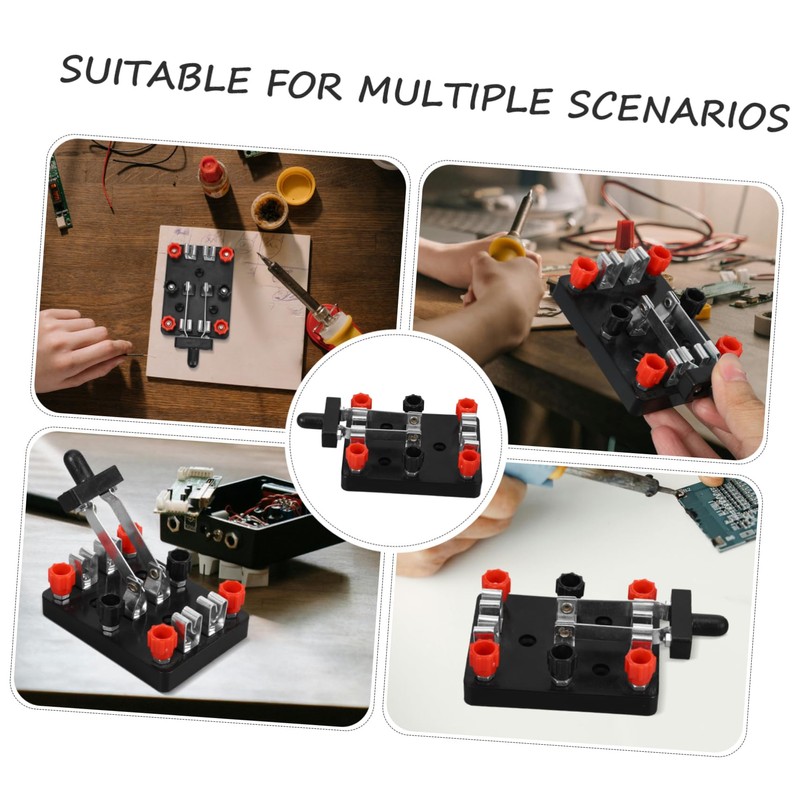 UKCOCO Double Toss Switch Electrical Experiment Equipment for Physics Education