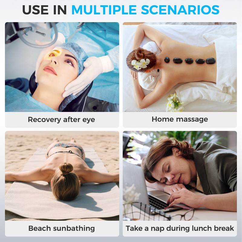 Face Down Pillow, Massage Headrest for Bed, Massage Face Cradle