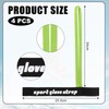 4pcs Ski Glove Wrist Straps, Polyester Ski Glove Leash Strong