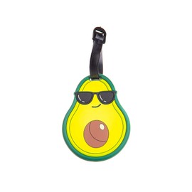 Friends Children's Luggage Tag LT7 Address Tag Avocado, Green