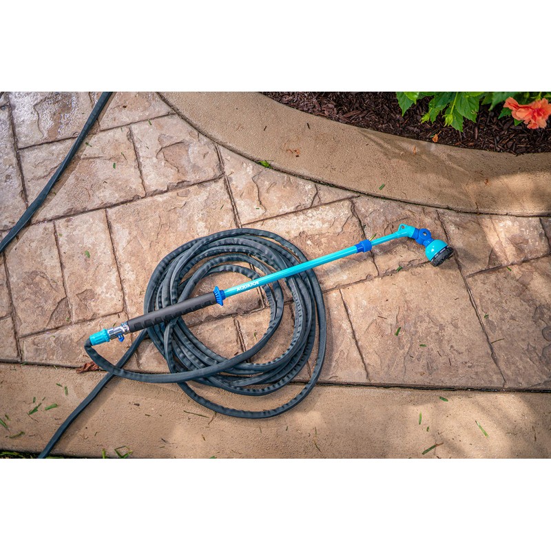 Aqua Joe AJ-WW10-T59 Telescoping 10-Pattern Metal Watering Wand, 53 inch,