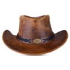 HADZAM Leather Cowboy hat Shapeable into Outback hat, Australian Hats