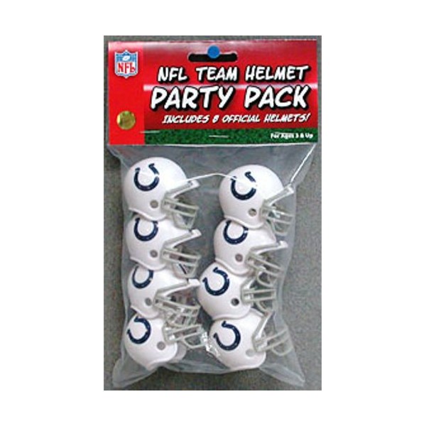 Riddell NFL Indianapolis Colts Helmet Pocket ProTeam Helmet Party Pack, Team Colors, One Size