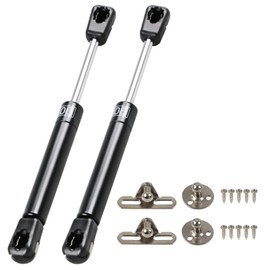 2 Pieces Shock Struts Gas Spring Lid Support Gas Shocks Lift Support Lid Stay 80N/18lb 7 Inch Gas Strut with 10 Screws