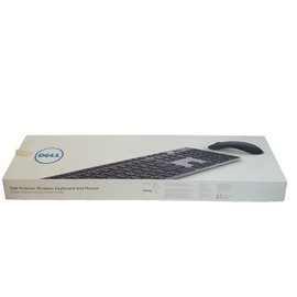 Dell New Dell Premier Wireless Keyboard and Mouse - KM717-GY-CAN MU Sealed French Can