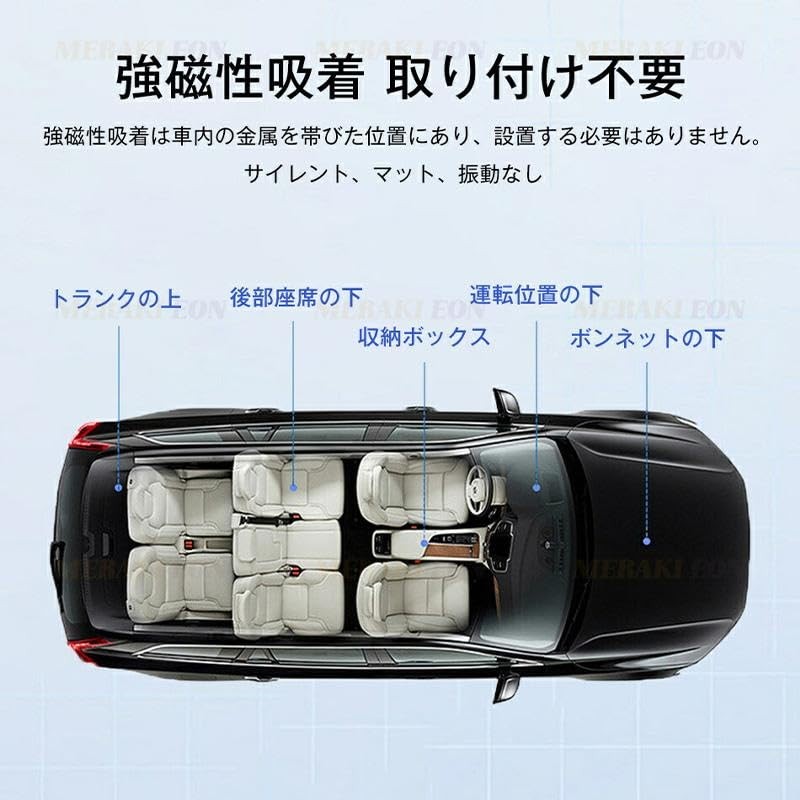 [Strong Magnet Included] Small GPS Tracker, GPS Transmitter, No Monthly