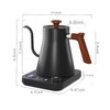 ZBCUUG Gooseneck Electric Coffee Kettle, 1200W Quick Heating, ±1℉ Temperature