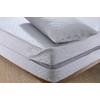 Luxury Quilted 4 Pack Pillow Protector Cases With Zip Closing