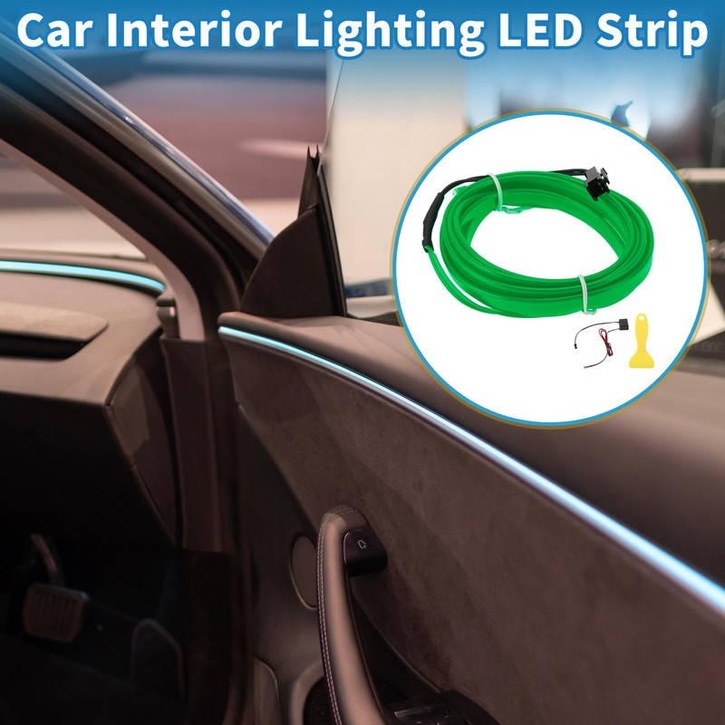 A ABSOPRO 2m EL Wire Cable LED Glow String Light