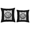 Will Work For Sea Urchins Marine Biology Oceanographer Throw Pillow