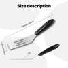 Mini Stainless Steel Spatula, Cutter And Serving Turner For Flipping