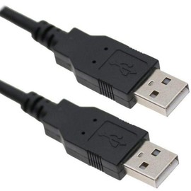 Cable Builders [2-Pack USB A Male to A Male Cable (6FT x 2) High Speed USB 2.0 Type A-A Male 6ft x 2 Cords