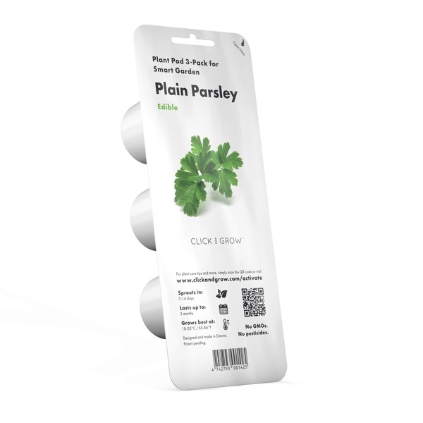 Click and Grow Smart Garden Plain Parsley Plant Pod (3-Pack)