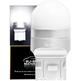 Bubu-Material T20 Double LED White 7000K Single Use Brake Lamp Position Lamp Cornering Lamp Flattering 12V Constant Current Circuit 2pcs