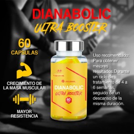 Peptofrance Dianabolic Ultra Booster 60 Cápsulas Sin Sabor