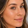 BCMON 18K Gold PVD G23 Titanium Star Septum Clicker Nose