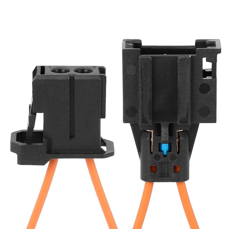 X AUTOHAUX 1 Set Automobile Fiber Optic Loop Cable Bypass