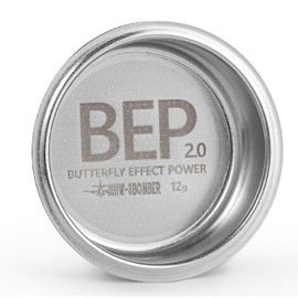 MHW-3BOMBER 51mm Espresso Filter Basket, 12g Double-layer Stainless Steel High Precision Extraction Portafilter Basket Filter Fits Most 51mm Portafilter/Tamper, Ridged, FB5619-OS