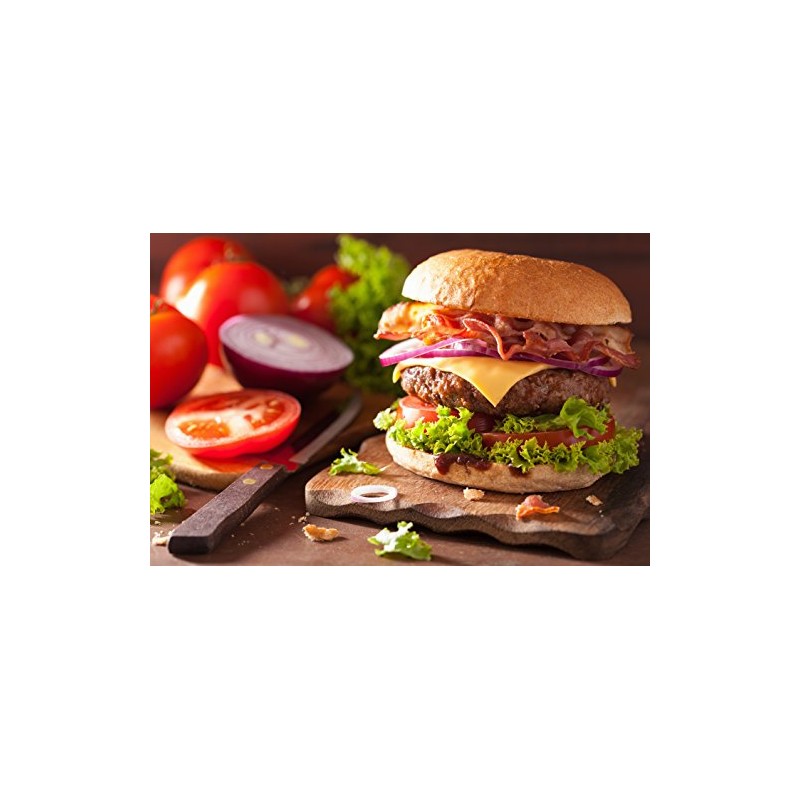 4" Burger Press / 8.5cm with 100g Seasoning Mix &