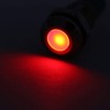 uxcell Signal Indicator Lights AC/DC 12V-24V 8mm Panel Mount Red